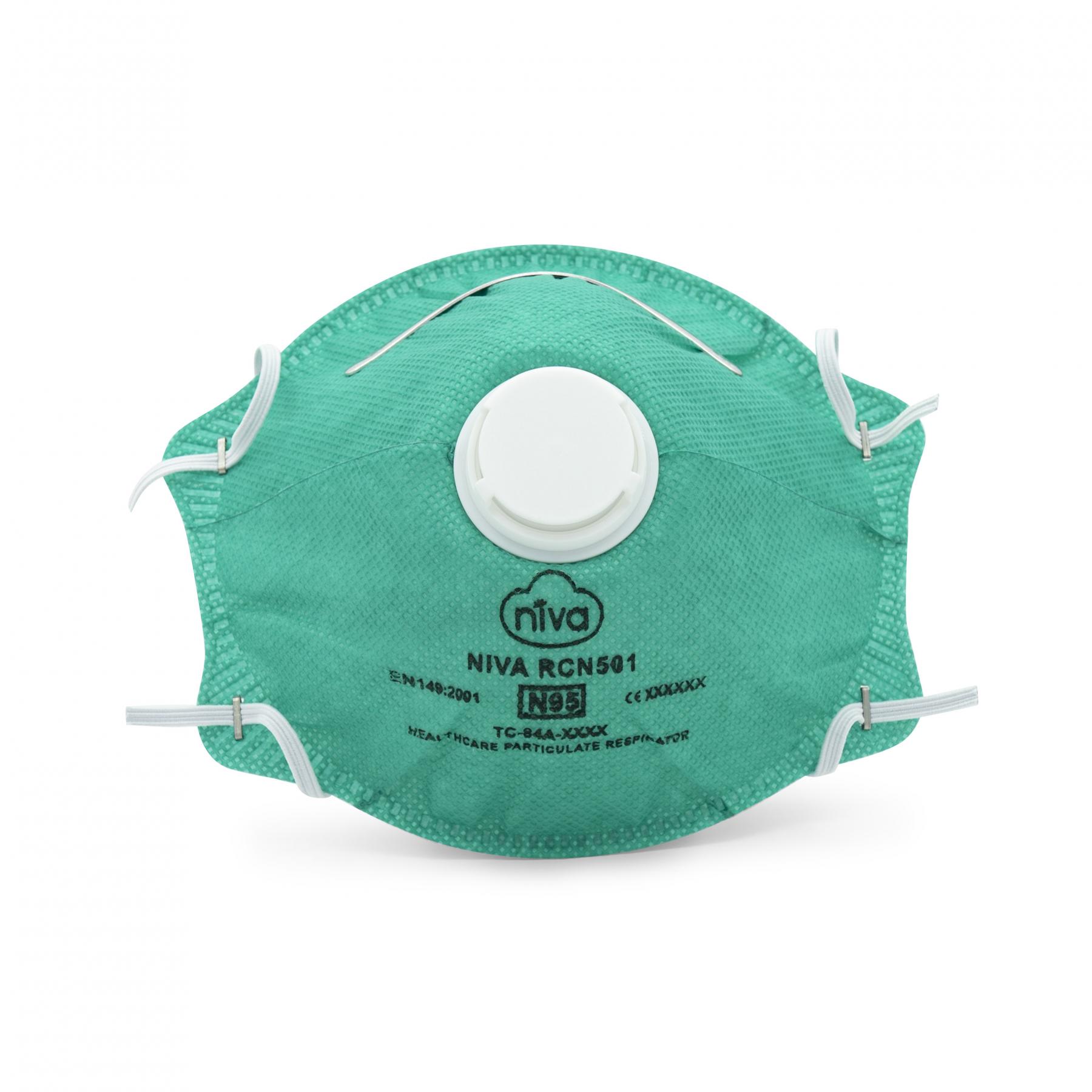 N95 Cup Shape Particulate Respirator with Exhalation Valve
